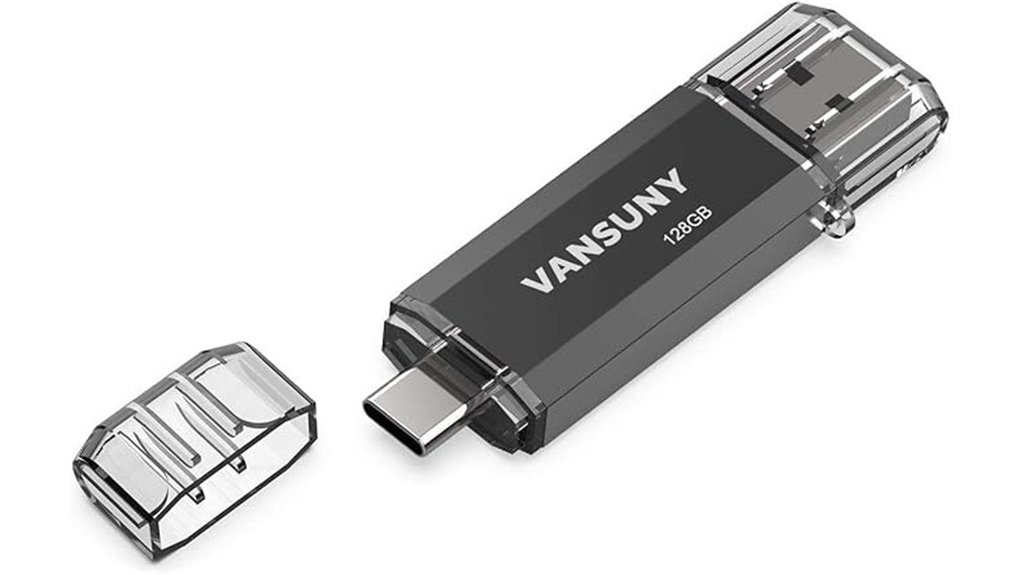 vansuny dual 128gb usb
