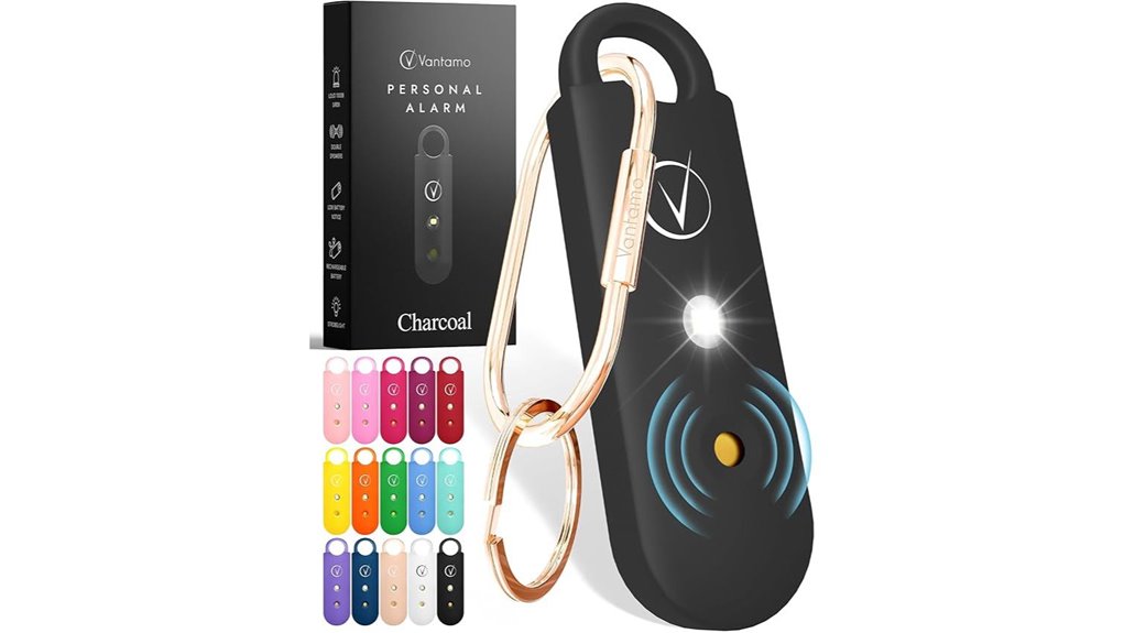 The Best Personal Safety Alarms for Easy Pull Travel 2 vantamo 130db women keychain