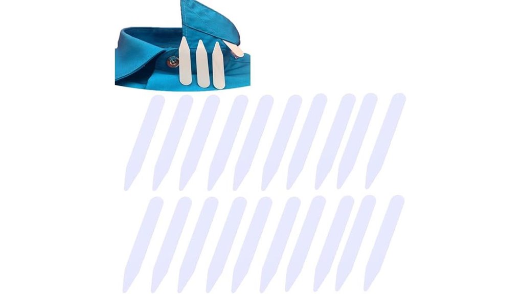 vasana 30pcs white collar stays