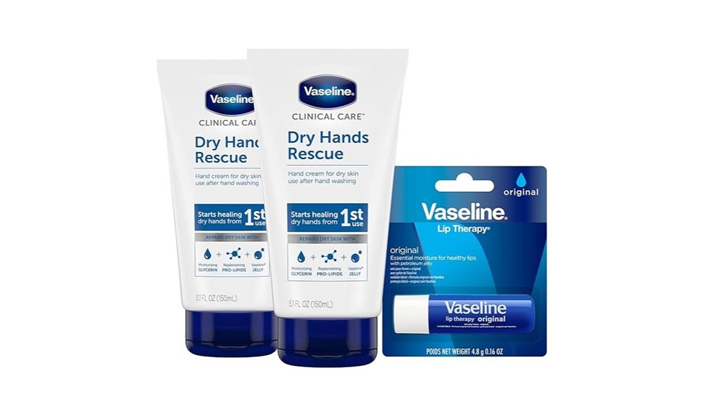 vaseline 2 pack dry hands
