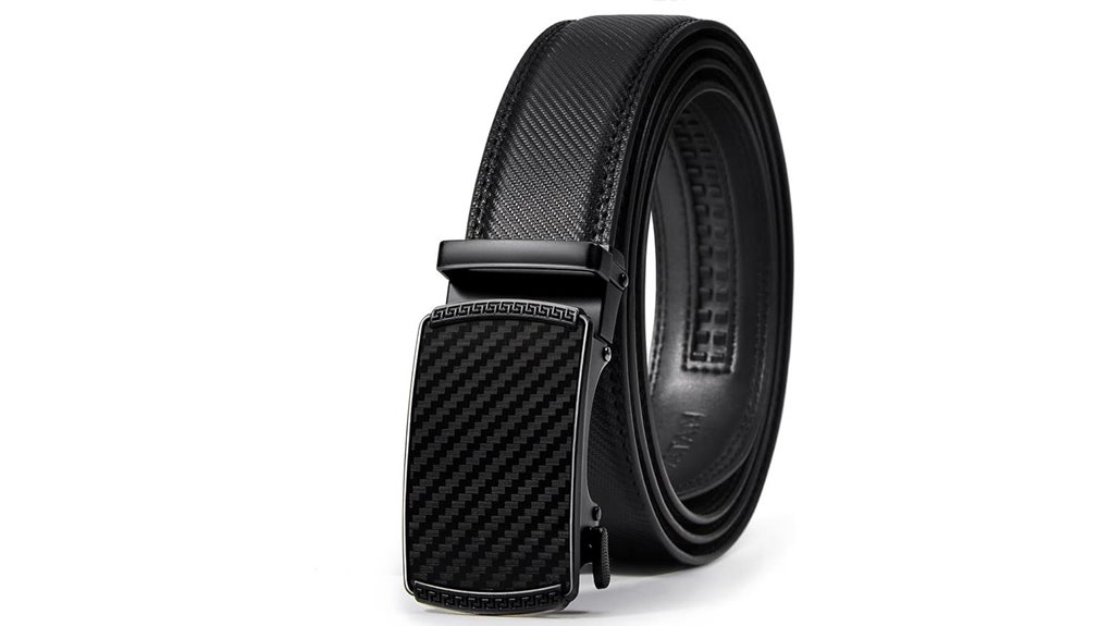 Travel Belts with Micro-Adjust Buckles for Comfort on Long Days 3 vatan leather ratchet belt