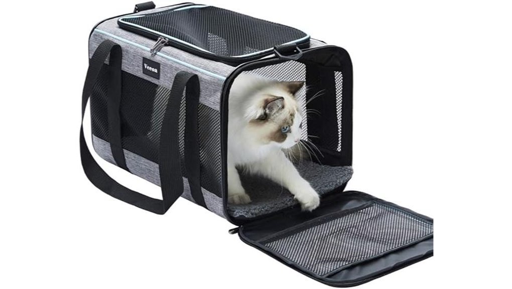 vceoa soft sided 17 5x11x11 carrier