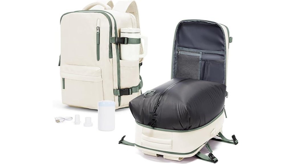 Must‑Have Carry‑On Suitcases with Compression Panels Trips 9 vecave flight approved vacuum backpack