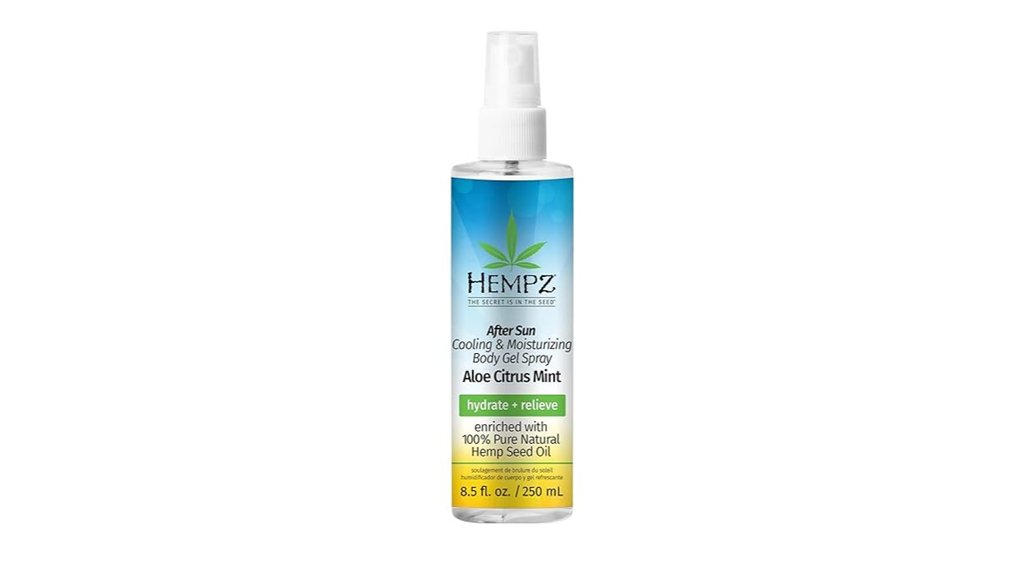 Travelers Love Packable Relief After‑Sun Products 12 vegan aloe after sun spray
