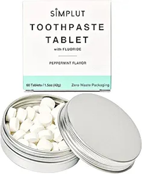 Top Toothpaste Tablets for Carry‑On: Taste & Texture 15 vegan peppermint toothpaste tablets