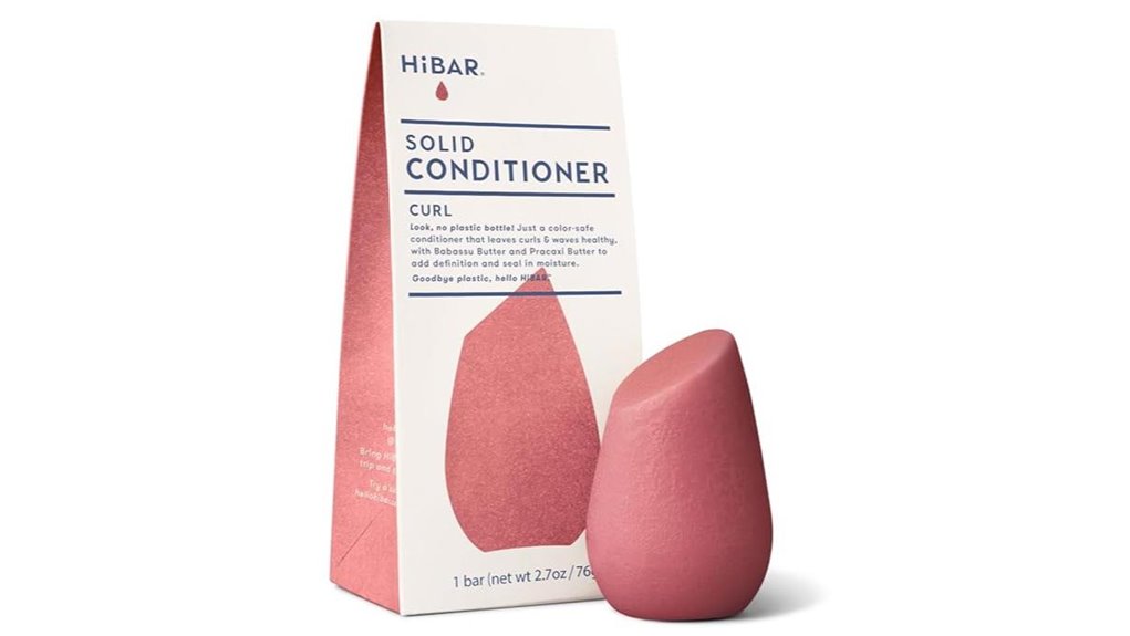 Solid Conditioner Bars Curly Hair Picks Perfect For Travel 5 vegan plastic free curl conditioner