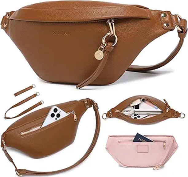 vegan rfid anti pickpocket crossbody