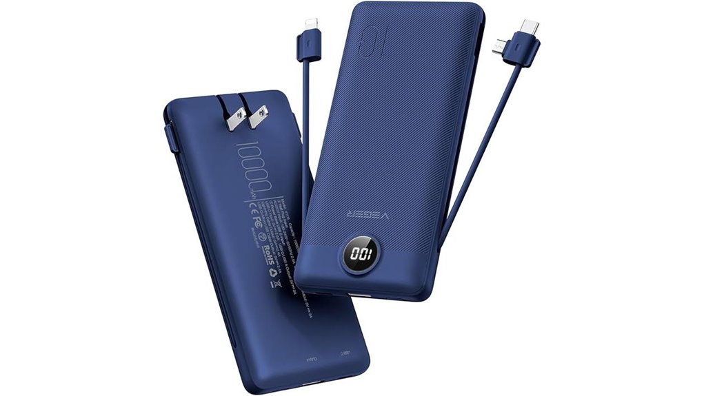 Best Power Banks With Built-In AC Plug (All-In-One) for Travel 4 veger 10000mah ac powerbank