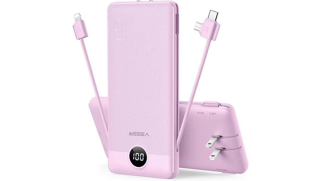 Best Power Banks With Built-In AC Plug (All-In-One) for Travel 7 veger ultraslim 10000mah ac