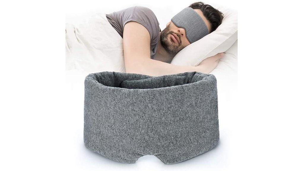 The Best Sleep Masks With Side‑Sleeper Straps for Slumber 10 velcro cotton light blocking mask