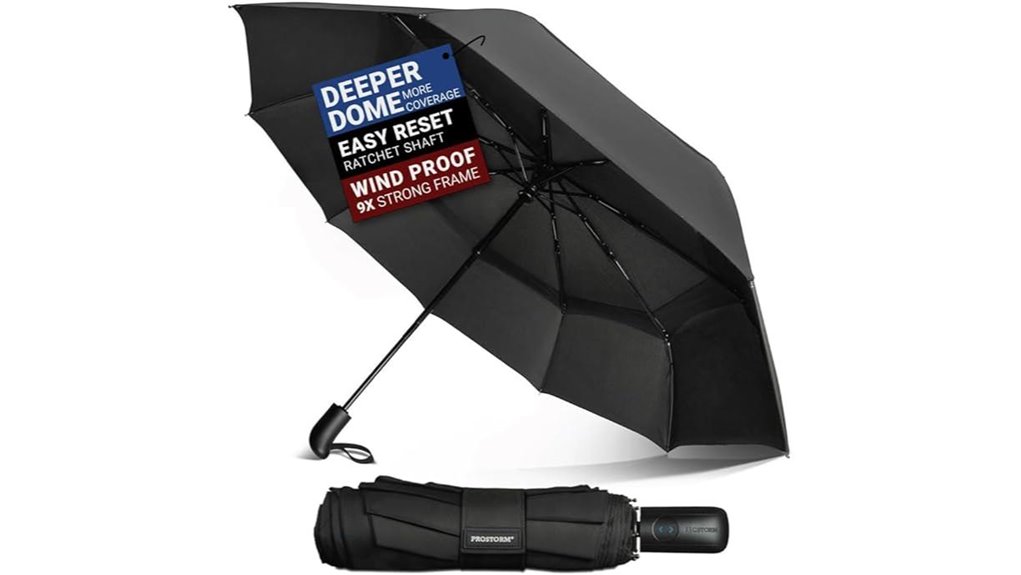 ventilated auto windproof umbrella
