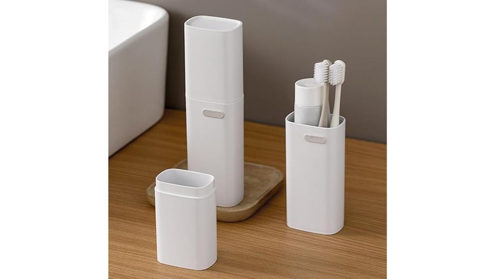 Top Toothbrush Travel Cases (Ventilated Designs) To Keep Fresh 14 ventilated compact white case