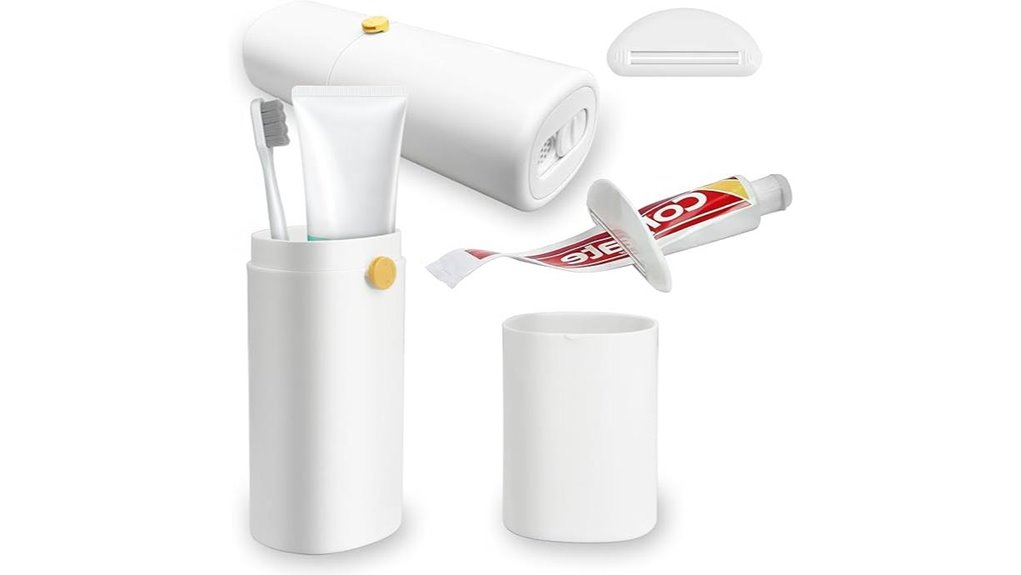 Travel Toothbrush Cases That Ventilate Properly Stay Dry 5 ventilated leakproof twist lock case