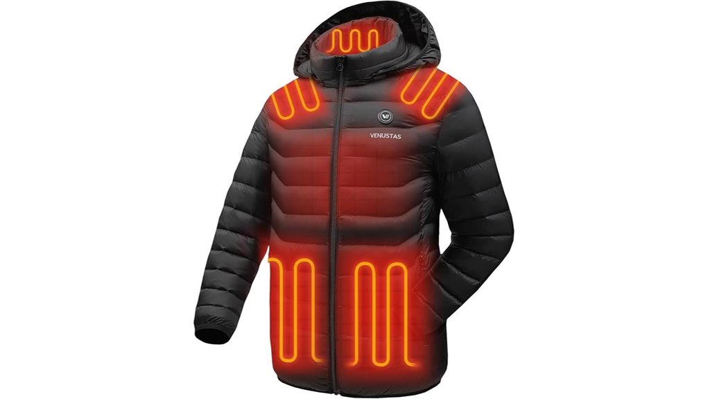 Best Heated Jackets That Keep You Cozy on Winter Travel 15 venustas battery powered heated jacket