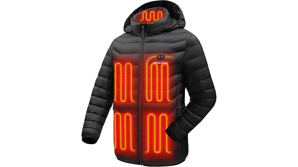 Best Heated Jackets That Keep You Cozy on Winter Travel 13 venustas dual control heated jacket