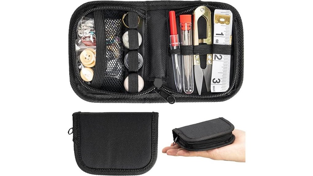 Top Sewing Kits for Travel with Safety Pins + Spare Buttons 9 vepkoit survival sewing kit