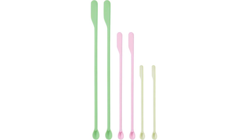 versatile 6 pack silicone spatulas