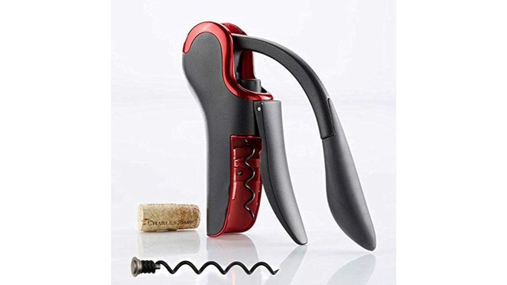 vertical corkscrew foil cutter