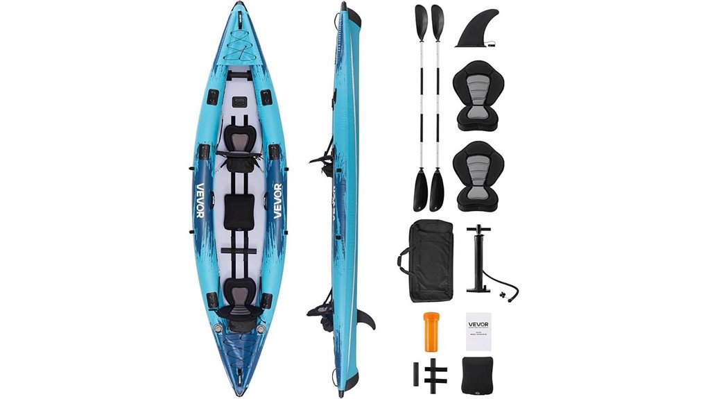 vevor 2 person 700lb kayak