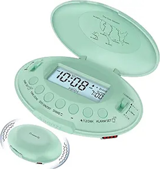 vibrating bed shaker clock
