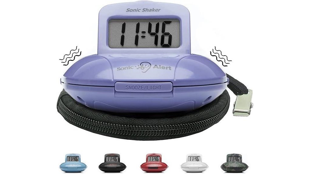 vibrating heavy sleeper alarm