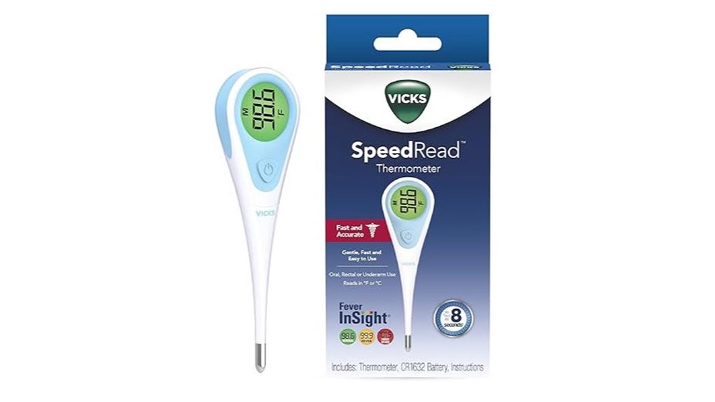 Fast-Read Pocket-Size Travel Thermometers Everyone Needs 4 vicks speedread color thermometer