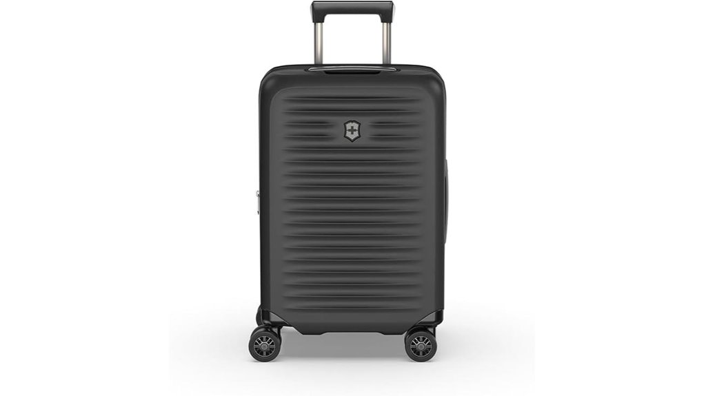 Durable Carry‑On Suitcases Frequent Flyers Can't Live Without 1 victorinox black hardside carry on