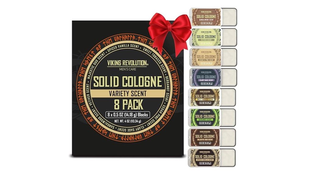 Essential Solid Colognes Every Traveler Should Pack 4 viking revolution men s 8 pack