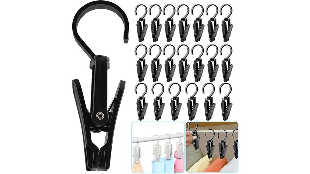 vinbee 20 pack black hooks