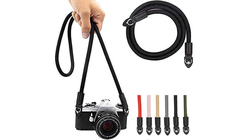 Best Camera Straps for All‑Day Walking: Comfort First 5 vintage 100cm black nylon