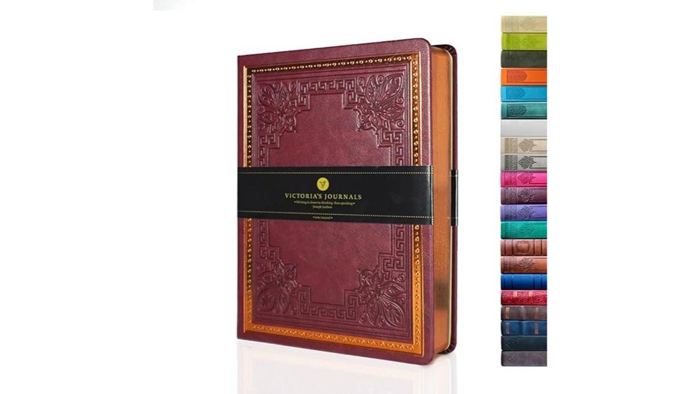 Must-Have Travel Journals With Hard Covers (Bag-Proof) 1 vintage leatherette travel diary