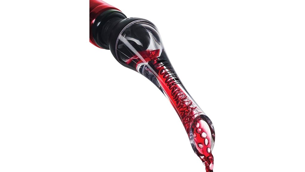 Best Wine Aerator Pourer for Effortless Cocktail Prep 1 vintorio black wine aerator