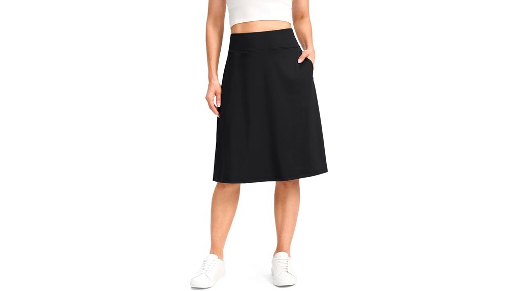 Travel Skirts With Hidden Pockets That Elevate Your Adventures 11 viodia 25 inch skort pockets
