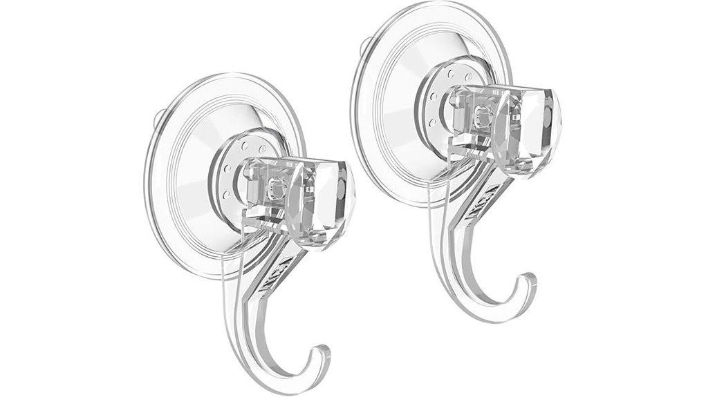vis v suction hooks x2