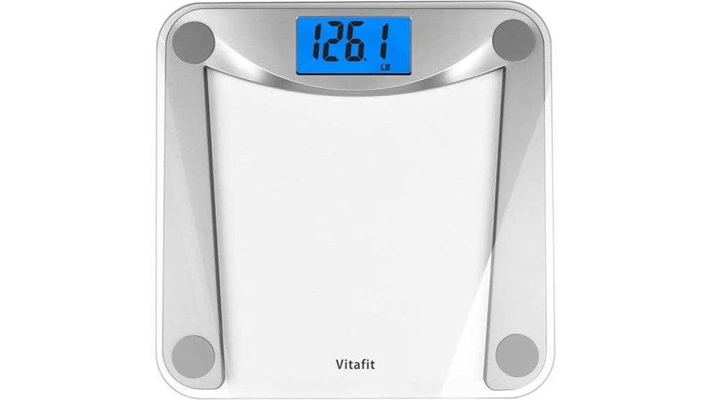Top Bathroom Scales That Give Accurate Readings 10 vitafit 400lb blue scale
