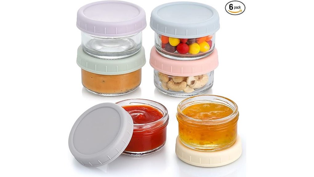 Leakproof Condiment Containers: Top Defense for Travel Lunch 15 vitever 6 pack salad cups