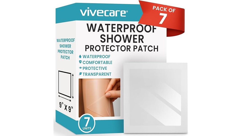 Perfect Waterproof Bandage Sets for Travel (Shower‑Safe) 8 vivecare clear waterproof film