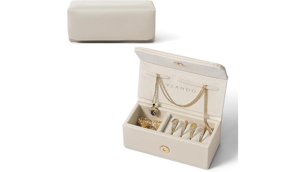 Travel Jewelry Organizers: No Tangling, No Lost Studs 11 vlando compact jewelry case