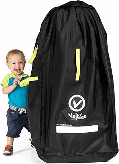 volkgo waterproof stroller backpack