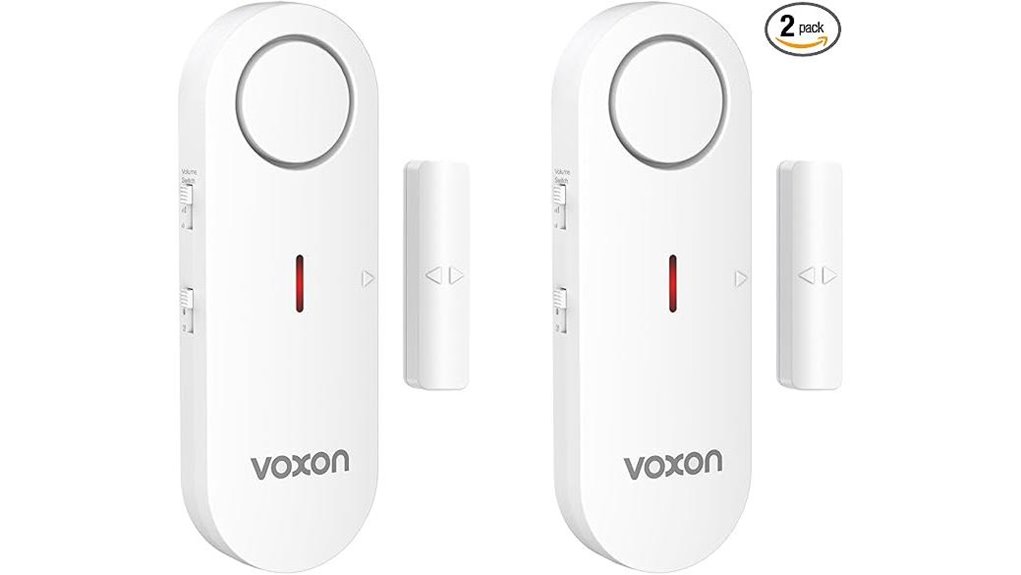 Window Alarm Sensors for Travel Rentals: The Peel‑and‑Stick Option 12 voxon dual door window chime