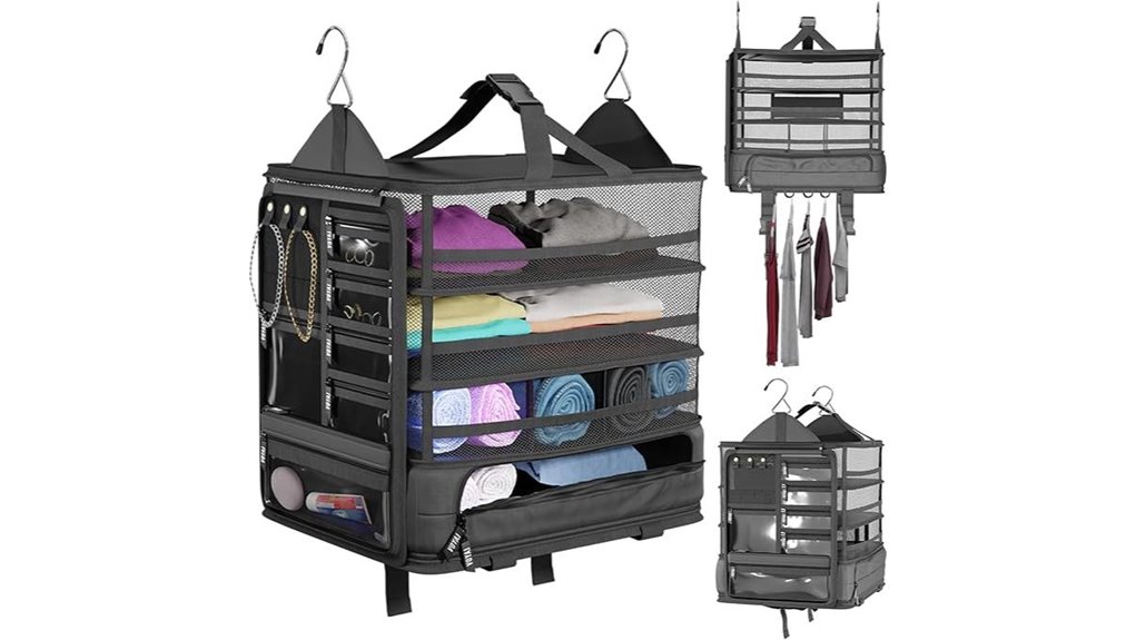 Top Suitcase Organizers for Hotel‑Hopping Split‑Stay Trips 6 voyaj hanging suitcase organizer