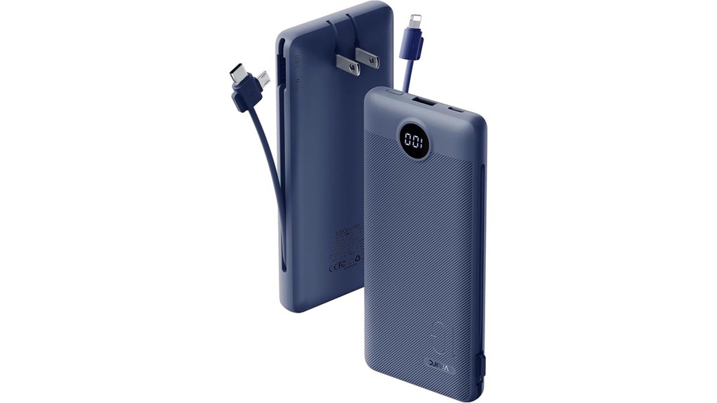 Best Power Banks with Built-In Cables for a Clutter-Free Life 12 vrurc usb c 10000mah navy