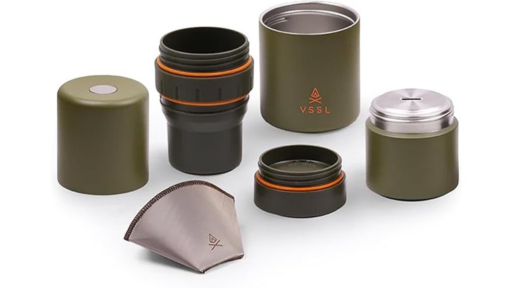 Coffee Travel Kits pour‑Over and Case: Perfect On‑The‑Go Brew 10 vssl nest pour over kit