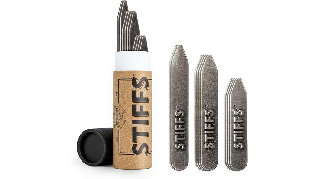 Collar Stays (Metal Travel Set) That Keep Your Shirts Crisp 2 w rkin brass collar stays