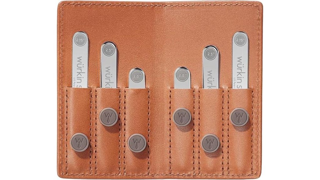 Collar Stays (Metal Travel Set) That Keep Your Shirts Crisp 13 w rkin power magnet collar