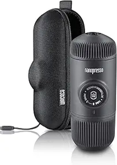 Portable Espresso Makers (Hand-Pump Style) Keep Coffee-Ready 10 wacaco portable 18 bar espresso