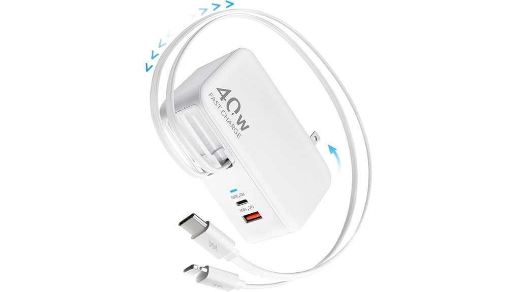 Fast Wall Chargers Travel (GaN Multiport) Keep You Powered 2 wall 40w 4 in 1 charger