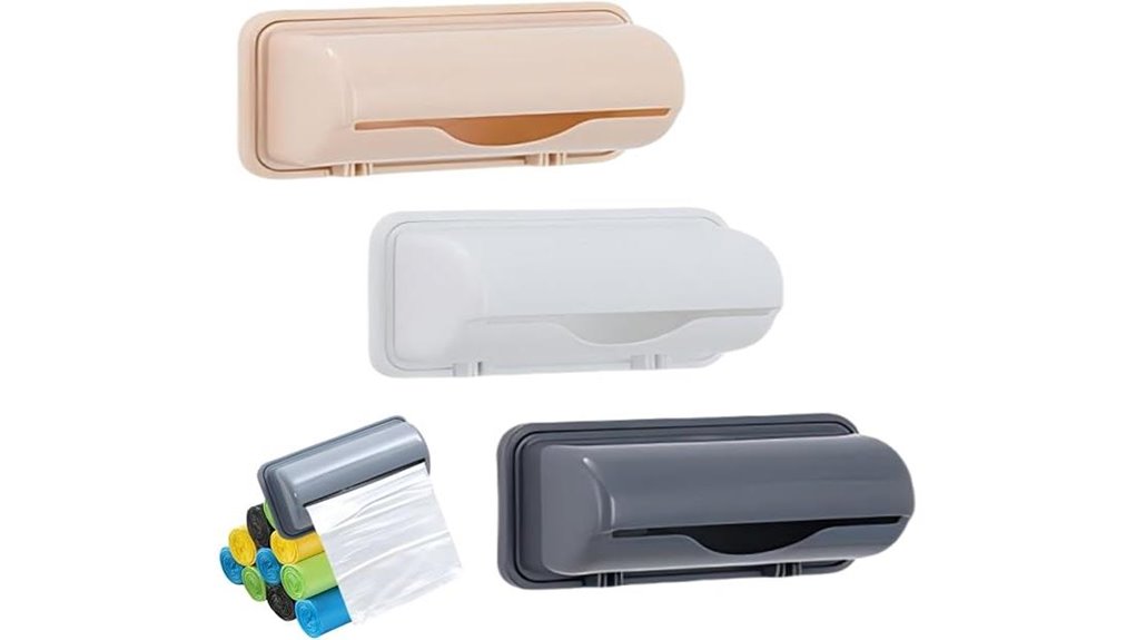 wall mounted trash bag kit