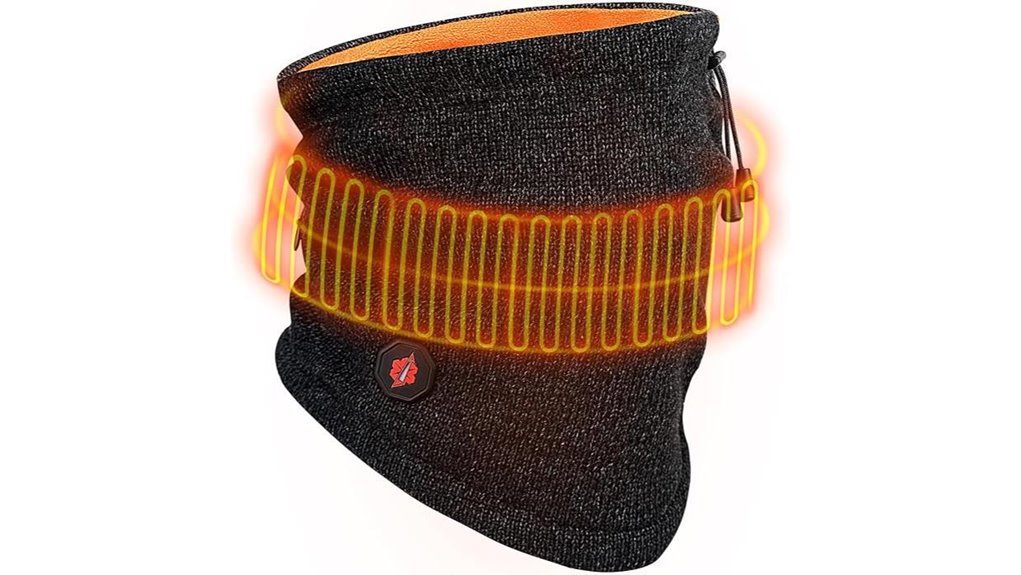 warm heated neck gaiter