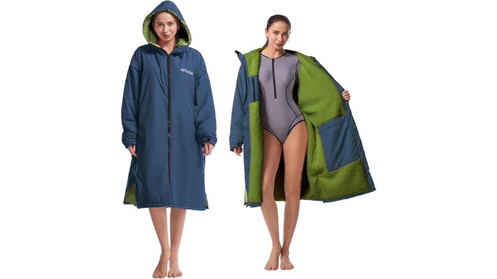 Best Packable Swim Parkas for Cold-Water Escapes 1 warm waterproof sherpa swimparka